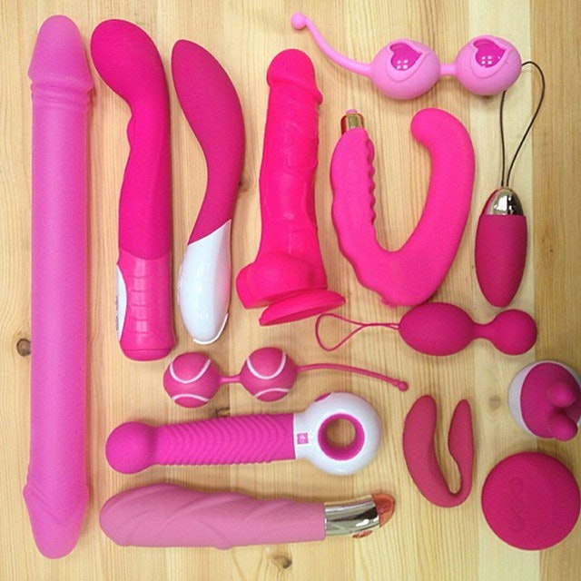 a study in pink..even the vibrators